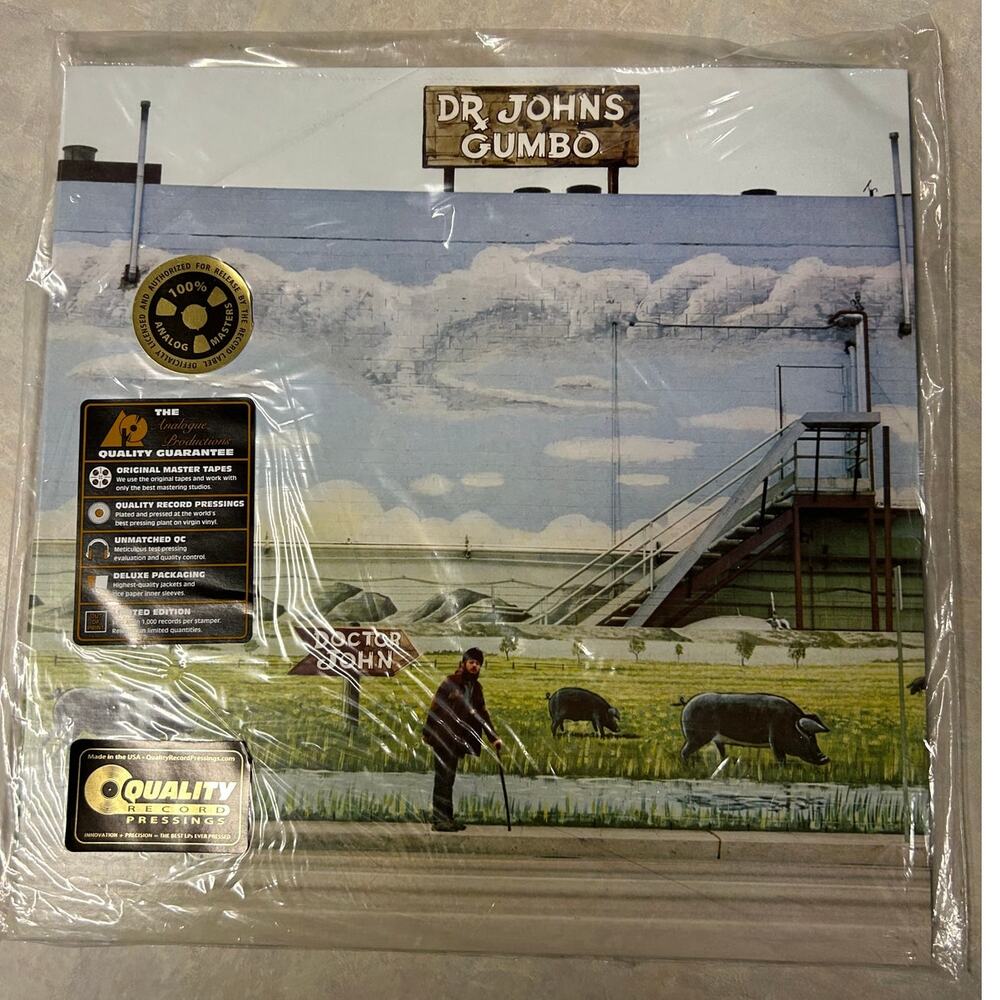 Dr. Johns Gumbo (Mac Rebennack) Vinyl‎ LP New Unopened Sealed